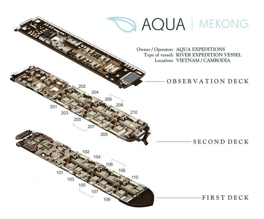 Aqua Mekong Floorplan
