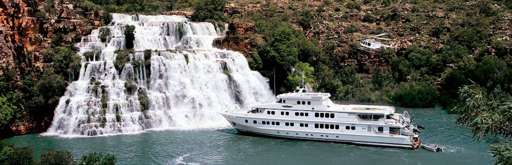 The Kimberley Coast's King Cascades kimberley cruise