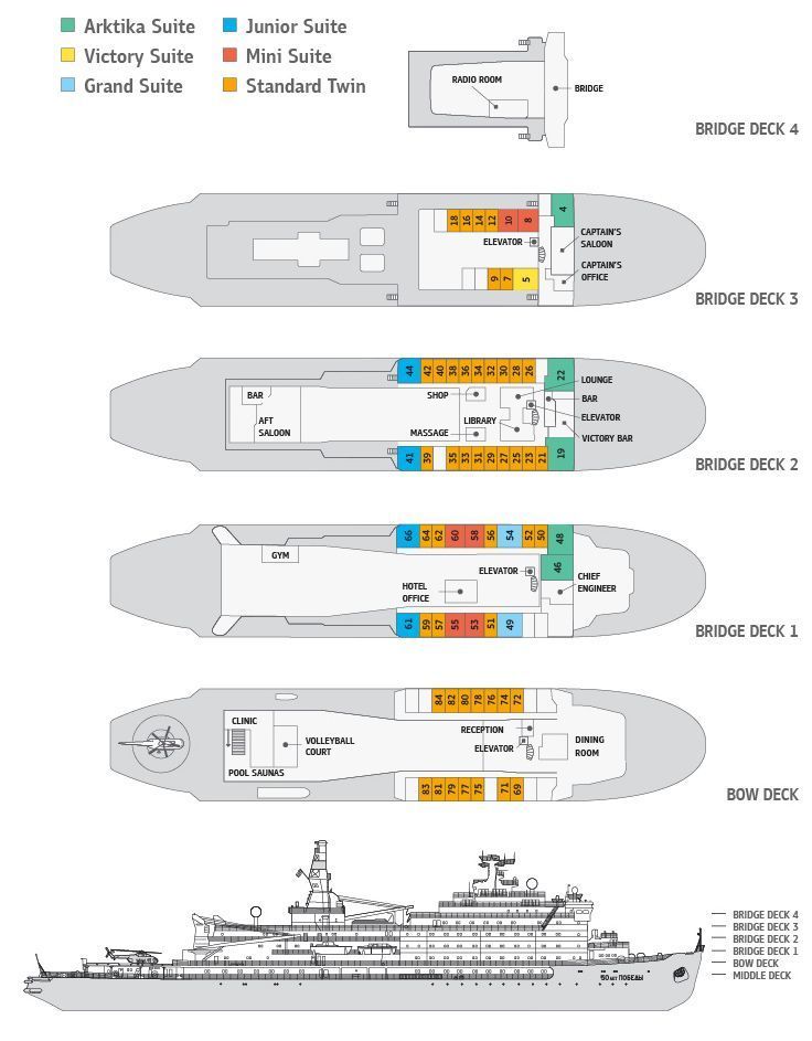 50 Years of Victory Floorplan