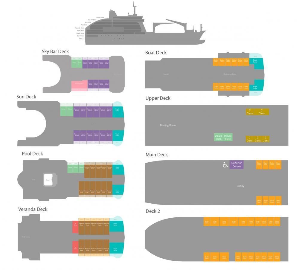 Aranui 5 Floorplan