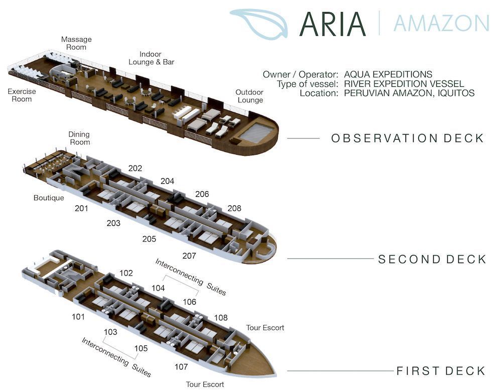 Aria Amazon Floorplan