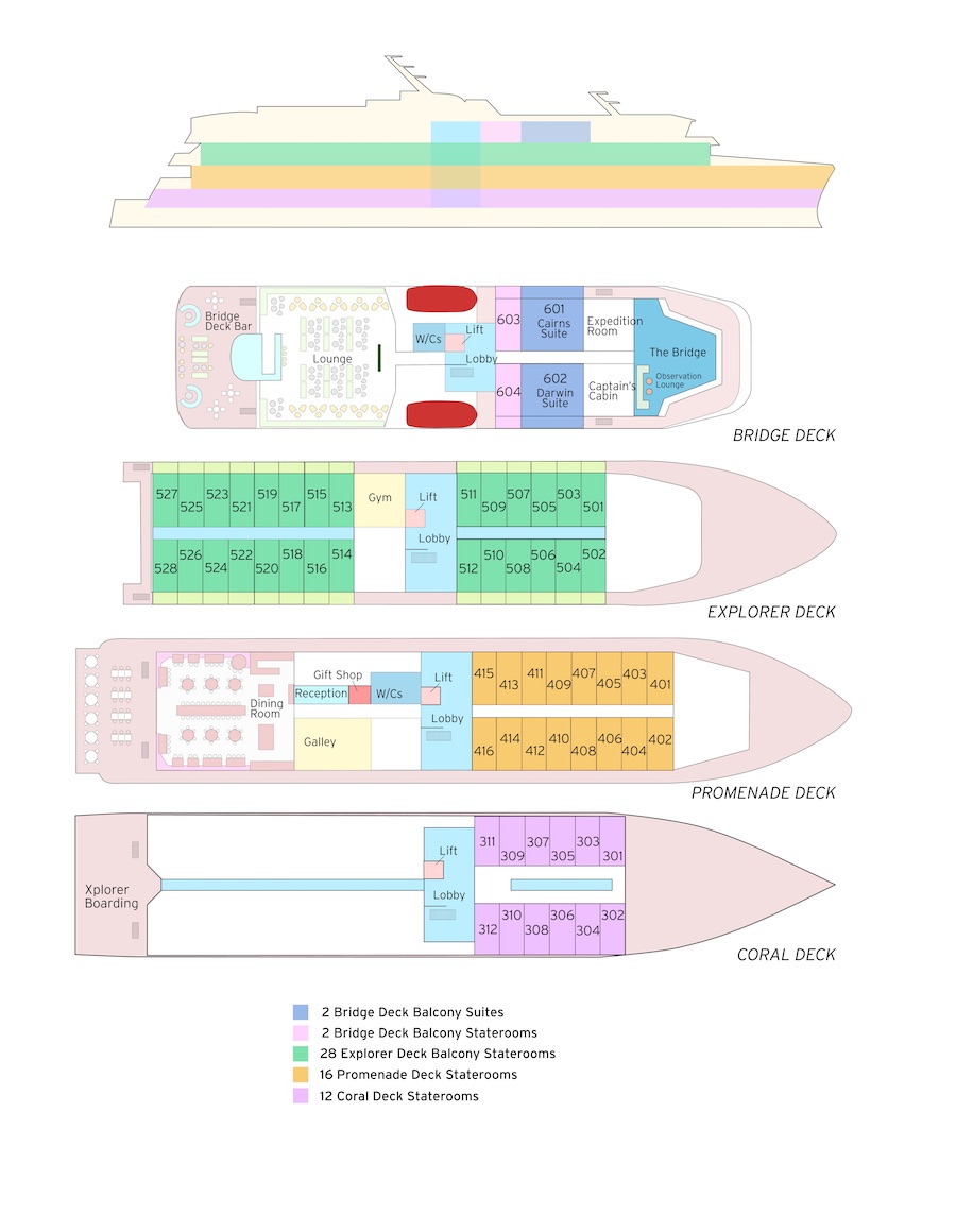 Coral Adventurer Floorplan