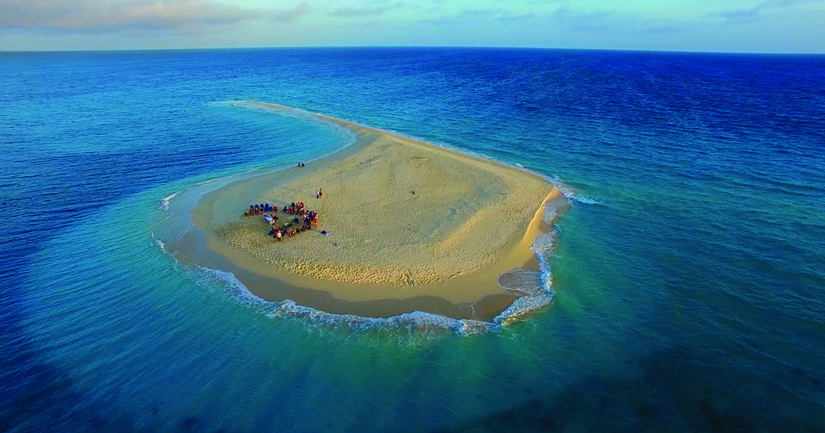 Great Barrier Reef island Coral Discoverer