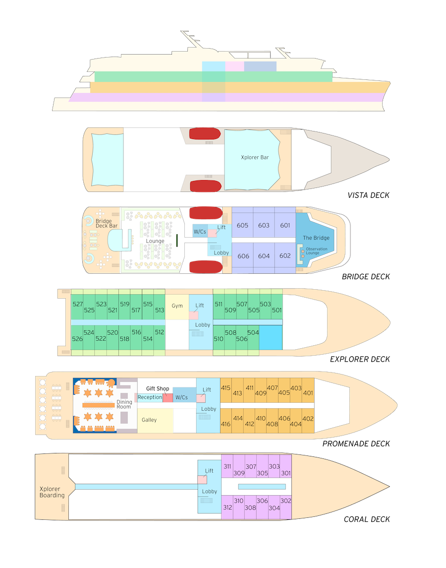 Coral Geographer Floorplan