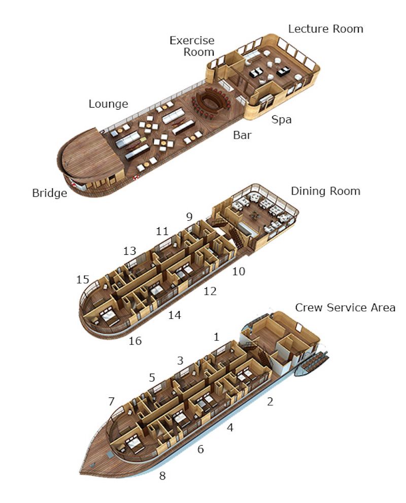 Delfin II Floorplan