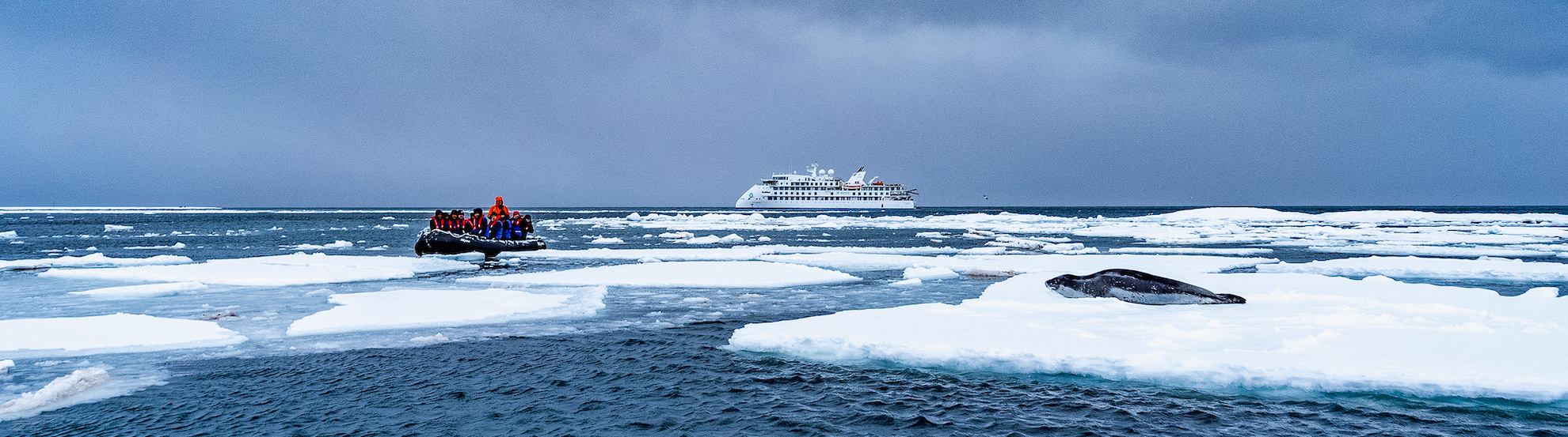 Greg Mortimer expedition cruise in Antarctica