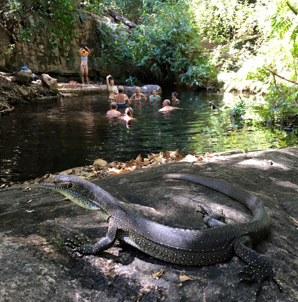 Swimming hole Kimberley Pearl Cruise