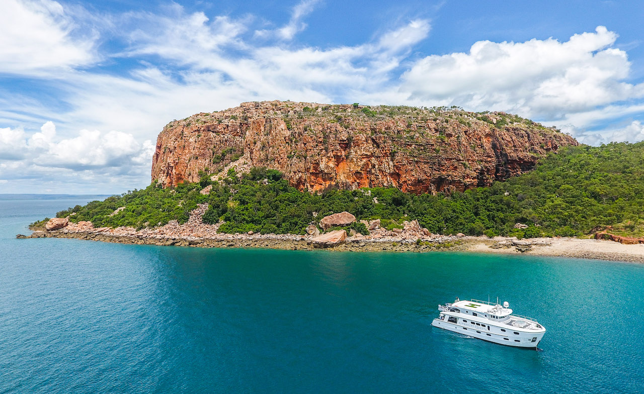 Kimberley Quest II on a Kimberley Cruise at Raft Point