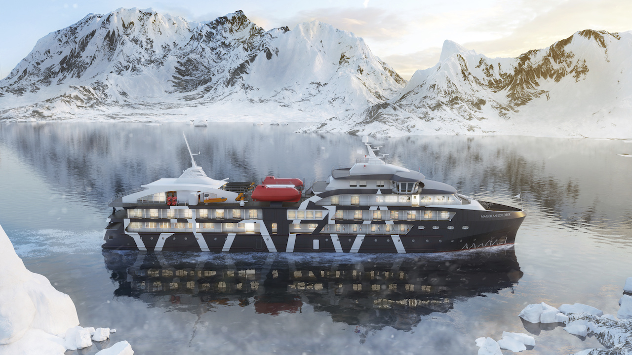 The new Magellan Explorer in Antarctica