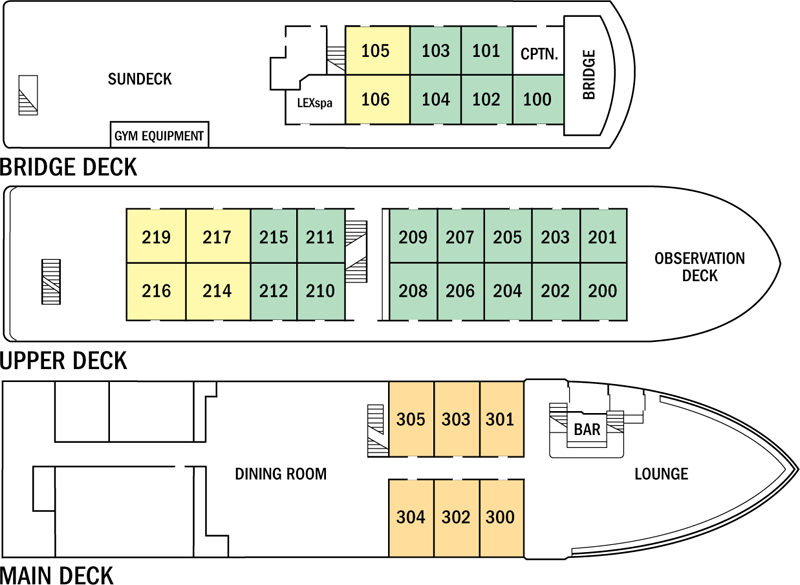 National Geographic Sea Lion & Sea Bird Floorplan