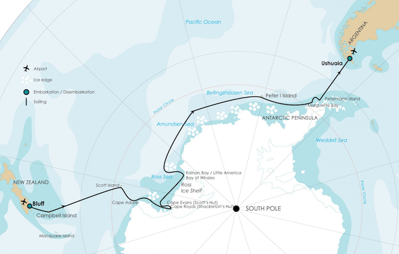Ortelius Across Antarctica Cruise