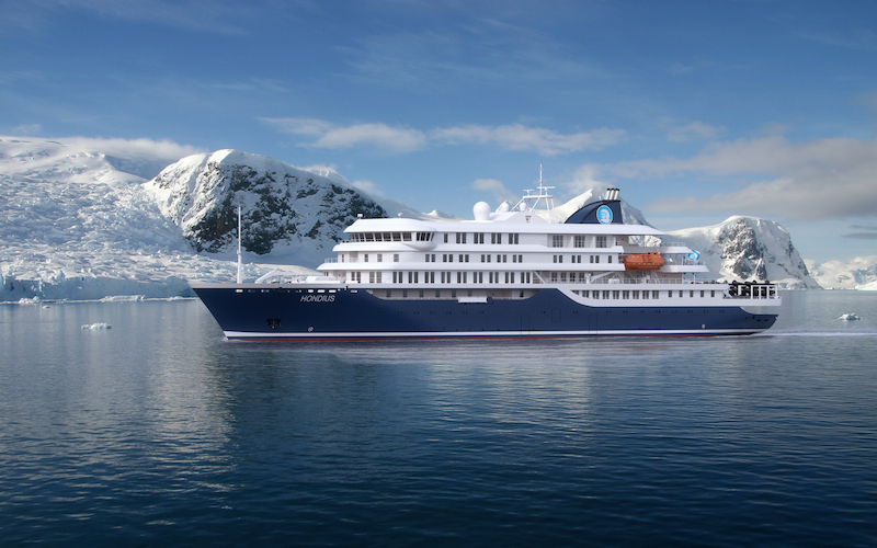 Hondius polar cruise Oceanwide