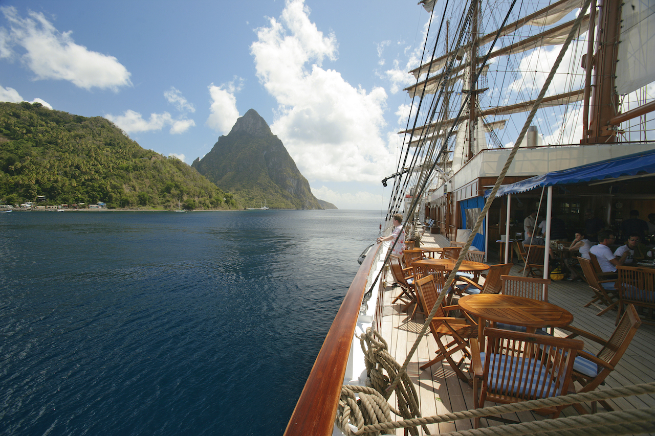 sea cloud cruising the caribbean