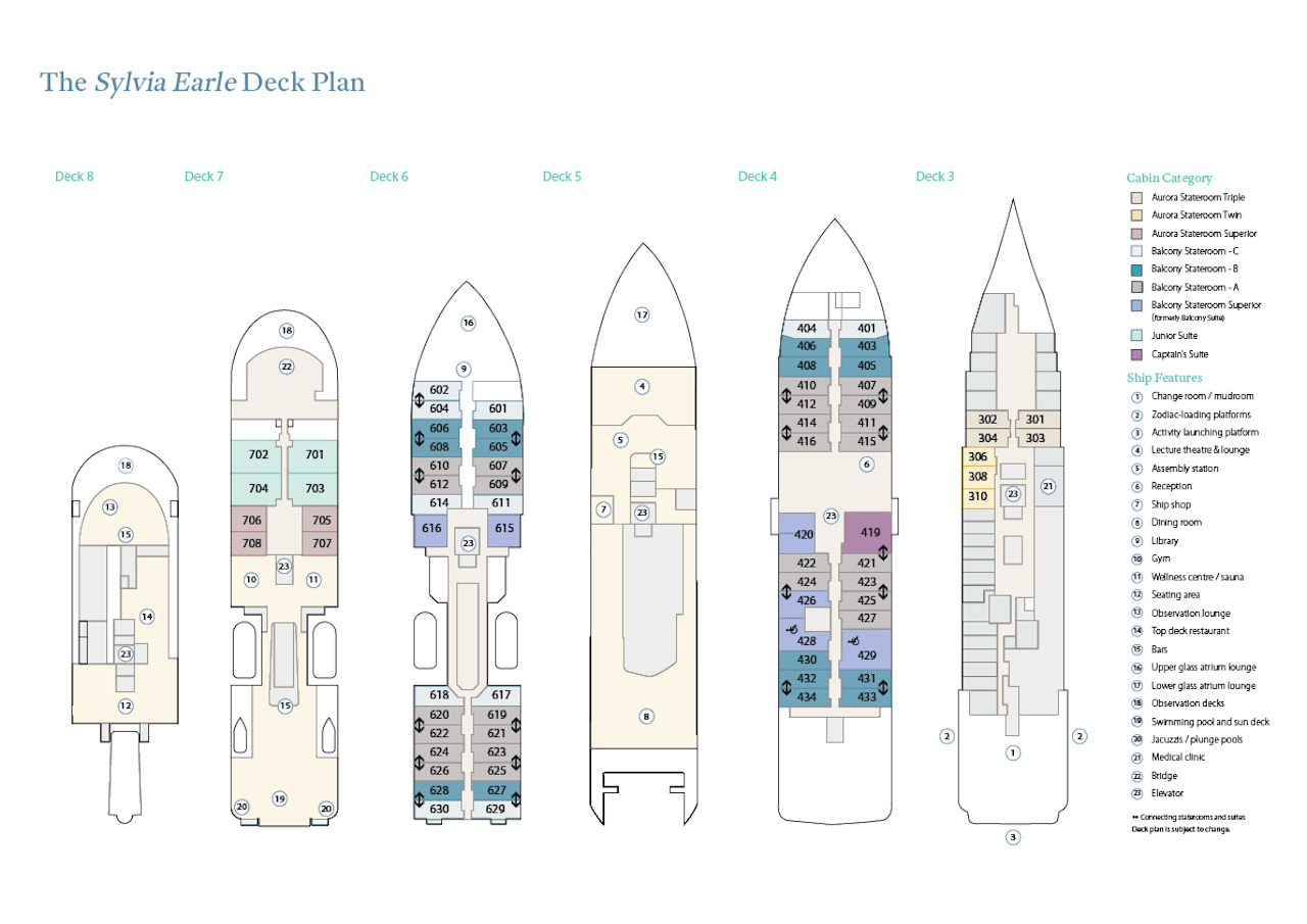 Sylvia Earle Floorplan