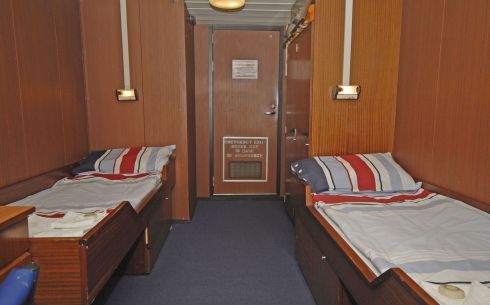 Main Deck Cabin (shared bathroom)