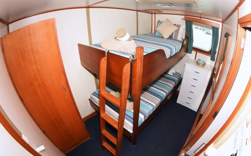 King Single Bunk Cabin